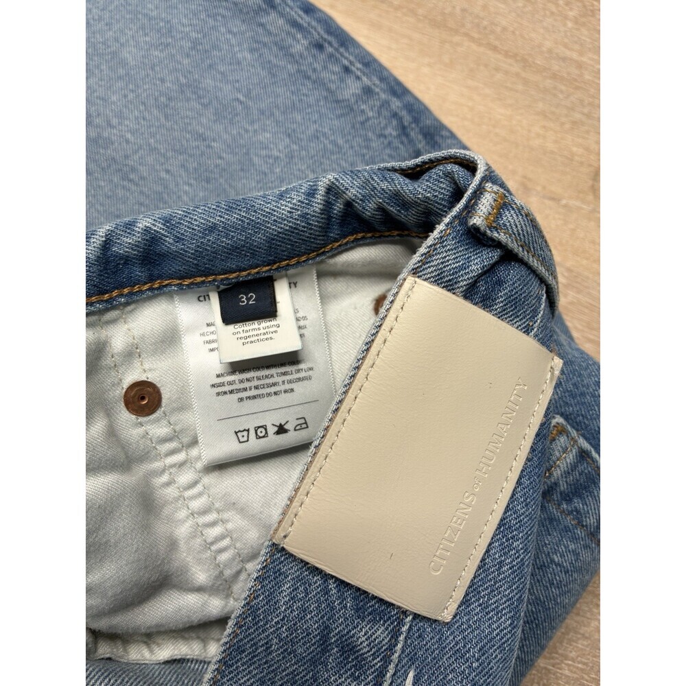 Citizens of Humanity Miro Relaxed Barrel Leg Jeans in Pacfica Medium Wash 32 - Picture 6 of 11